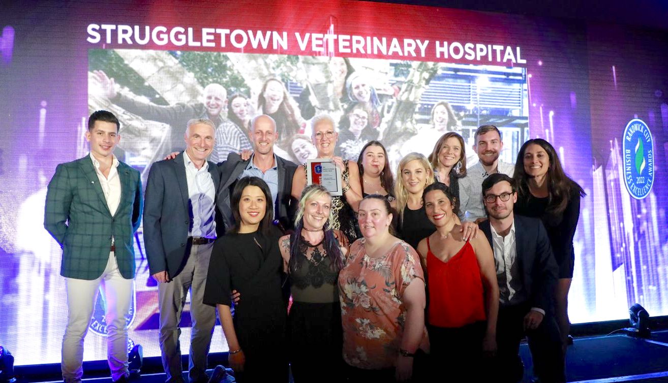 Struggletown Vet Randwick City Business Excellence Award